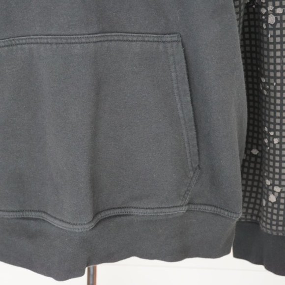 THE NORTH FACE Mens XXL BLACK PULLOVER HOODIE 3M REFLECTIVE PRINT LOGO GRAPHIC - Picture 7 of 12